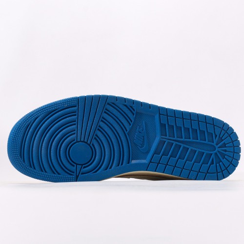 Air Jordan 1 Low Fragment Design x Sail Military Blue